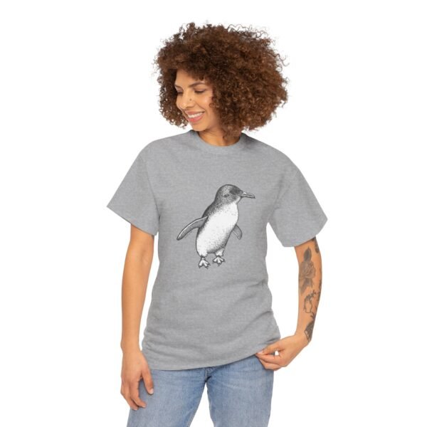 Little Fairy Penguin Adult Unisex Cotton T-Shirt - Image 6