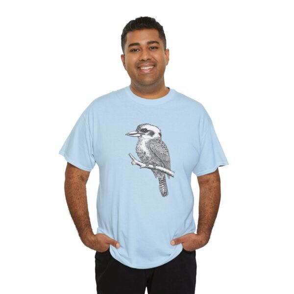 Laughing Kookaburra Adult Unisex Cotton T-Shirt - Image 7