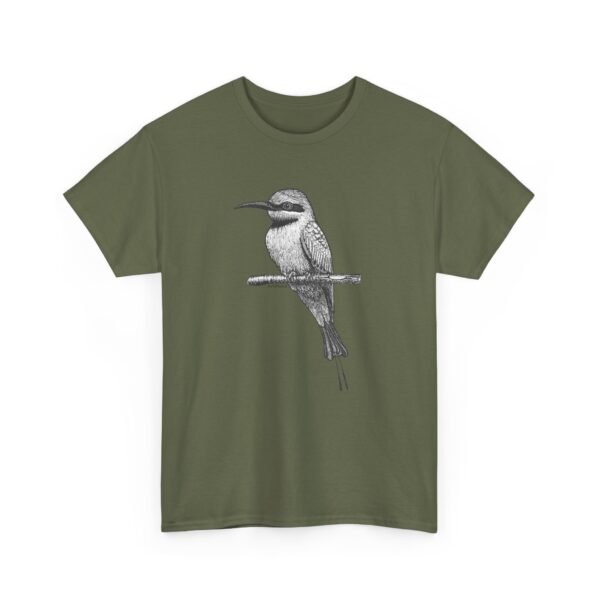 Rainbow Bee-Eater Adult Unisex Cotton T-Shirt - Image 25