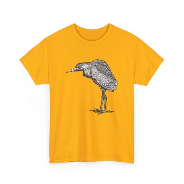 Nankeen Night Heron Adult Unisex Cotton TShirt - Image 51