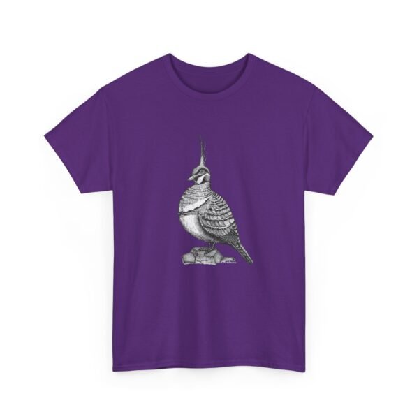 Spinifex Pigeon Adult Unisex Cotton T-Shirt - Image 22