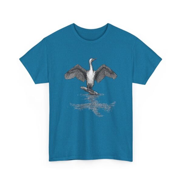 Cormorant Adult Unisex Cotton T-Shirt - Image 41