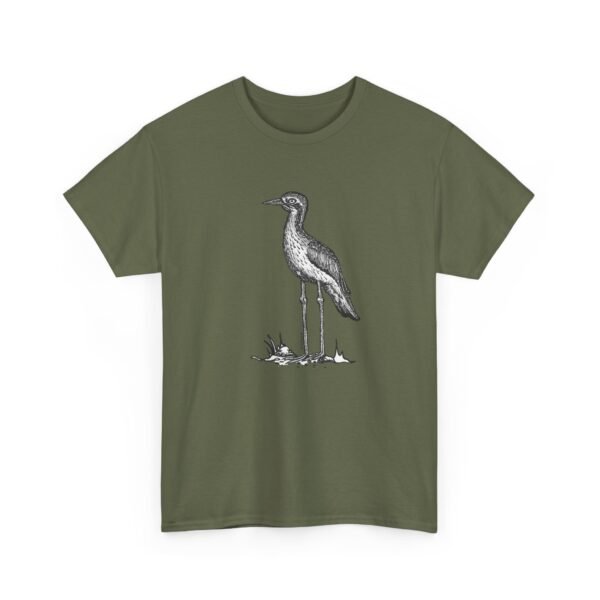 Bush Stone-Curlew Adult Unisex Cotton T-Shirt - Image 25