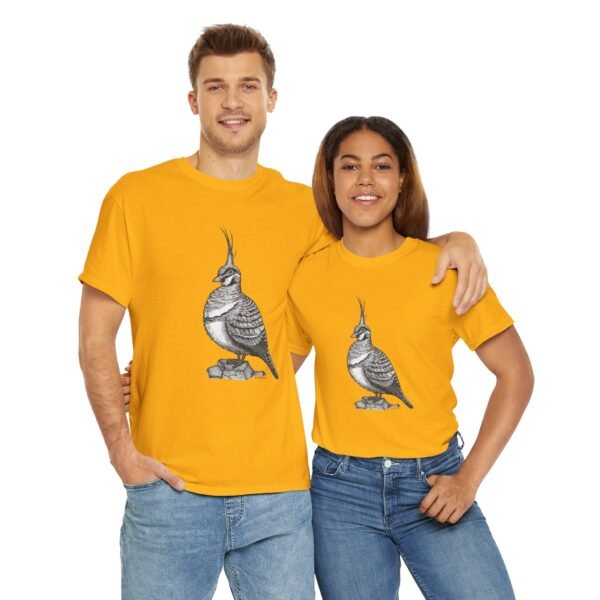 Spinifex Pigeon Adult Unisex Cotton T-Shirt - Image 35