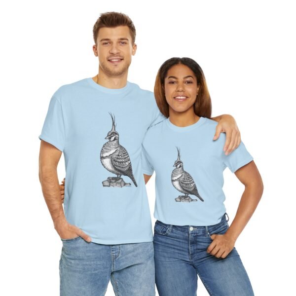 Spinifex Pigeon Adult Unisex Cotton T-Shirt - Image 17