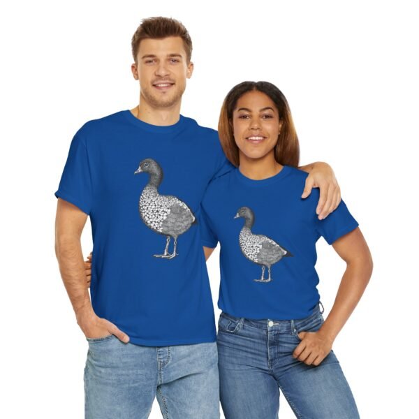 Australian Wood Duck Adult Unisex Cotton T-Shirt - Image 22