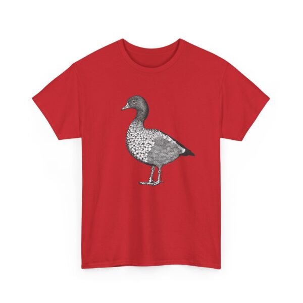 Australian Wood Duck Adult Unisex Cotton T-Shirt - Image 2