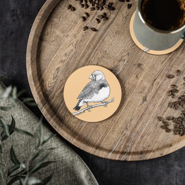 Zebra Finch Coasters - Image 4