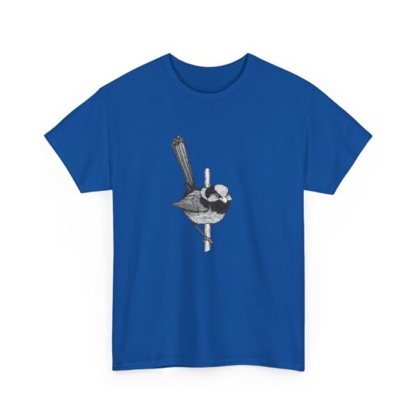 Blue Fairy Wren Adult Unisex Cotton T-shirt - Image 31