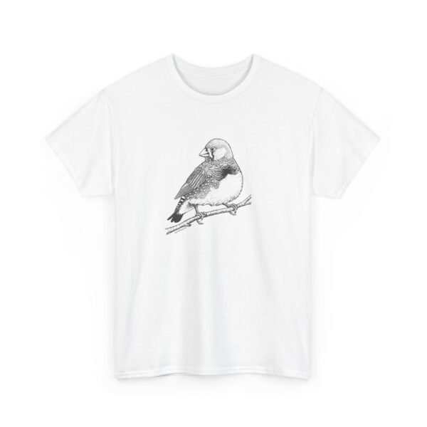 Zebra Finch Adult Unisex Cotton T-Shirt - Image 30