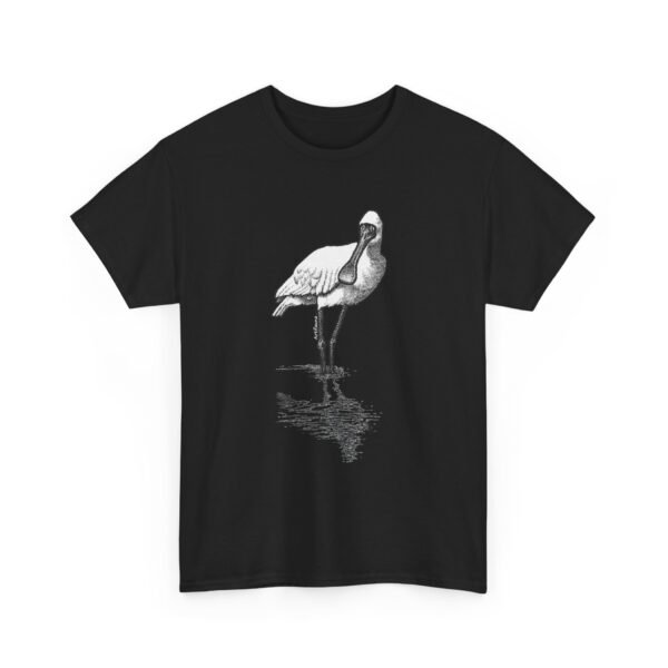 Royal Spoonbill Adult Unisex Cotton T-Shirt - Image 13