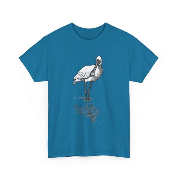 Royal Spoonbill Adult Unisex Cotton T-Shirt - Image 29