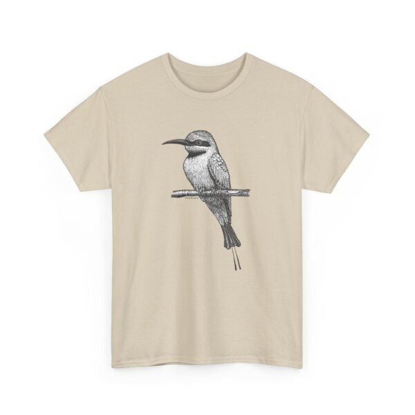 Rainbow Bee-Eater Adult Unisex Cotton T-Shirt - Image 19