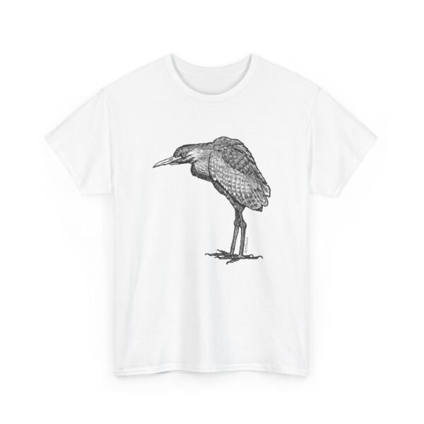 Nankeen Night Heron Adult Unisex Cotton TShirt - Image 42