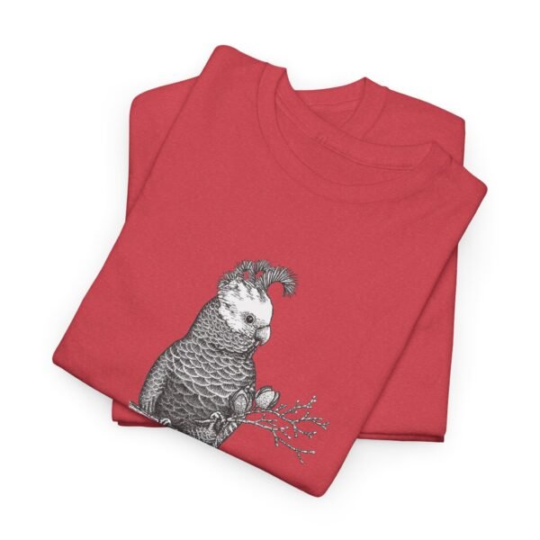 Gang Gang Cockatoo Adult Unisex Cotton T-Shirt - Image 4