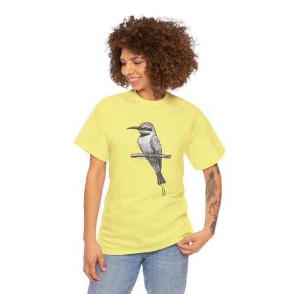 Rainbow Bee-Eater Adult Unisex Cotton T-Shirt - Image 6