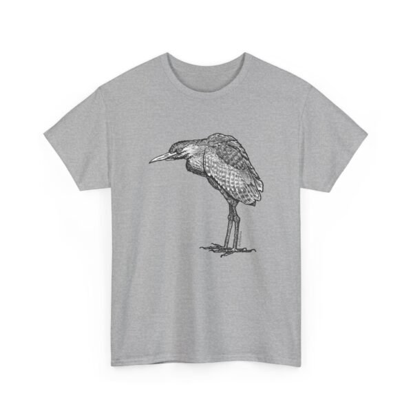 Nankeen Night Heron Adult Unisex Cotton TShirt - Image 39