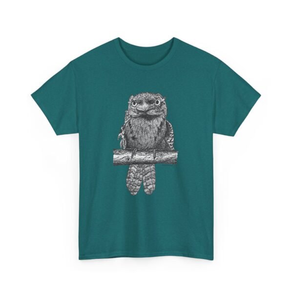 Tawny Frog Mouth Adult Unisex Cotton T-Shirt - Image 35