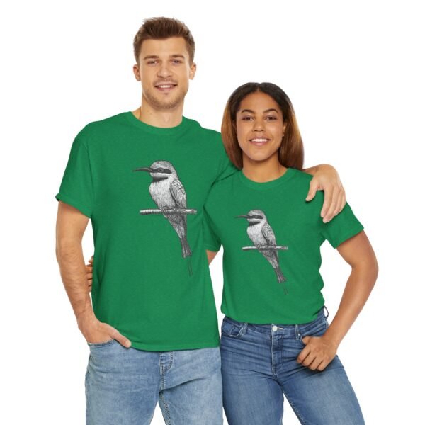 Rainbow Bee-Eater Adult Unisex Cotton T-Shirt - Image 30