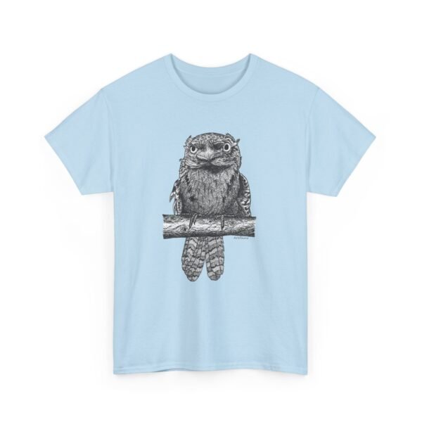 Tawny Frog Mouth Adult Unisex Cotton T-Shirt - Image 25