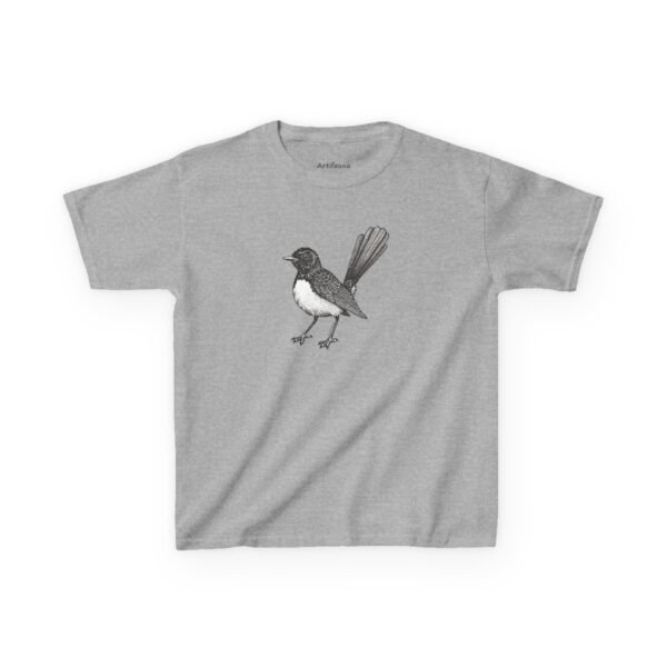 Willie Wagtail Kids Unisex Cotton T-Shirt - Image 7