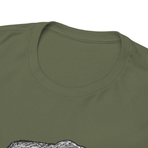 Nankeen Night Heron Adult Unisex Cotton TShirt - Image 6