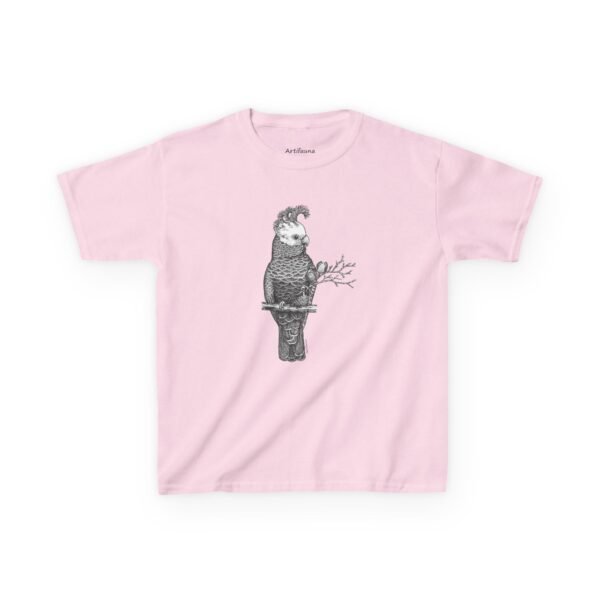 Gang Gang Cockatoo Kids Unisex Cotton T-Shirt - Image 13