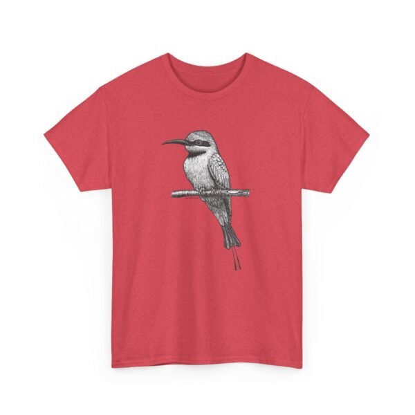 Rainbow Bee-Eater Adult Unisex Cotton T-Shirt - Image 41