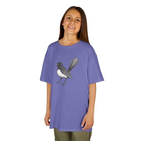 Willie Wagtail Kids Unisex Cotton T-Shirt - Image 33