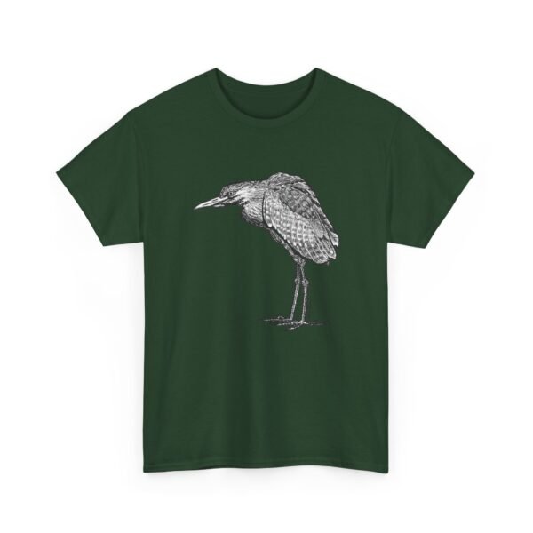 Nankeen Night Heron Adult Unisex Cotton TShirt - Image 48