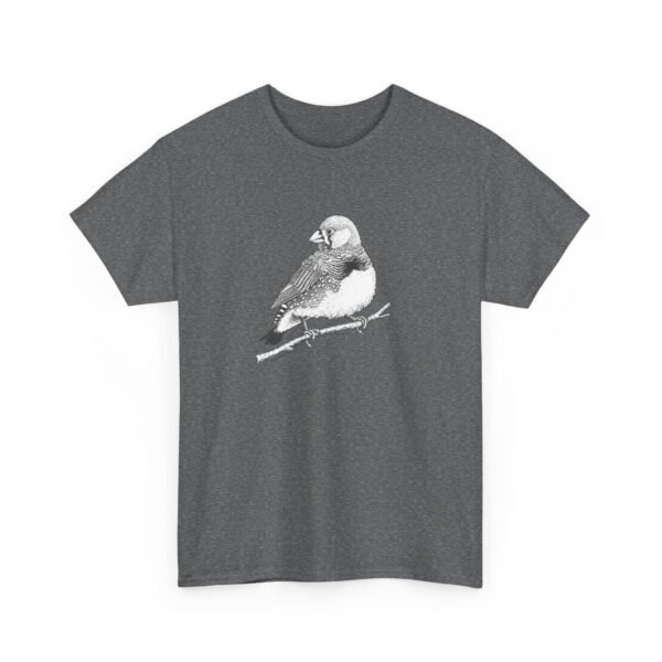 Zebra Finch Adult Unisex Cotton T-Shirt - Image 38