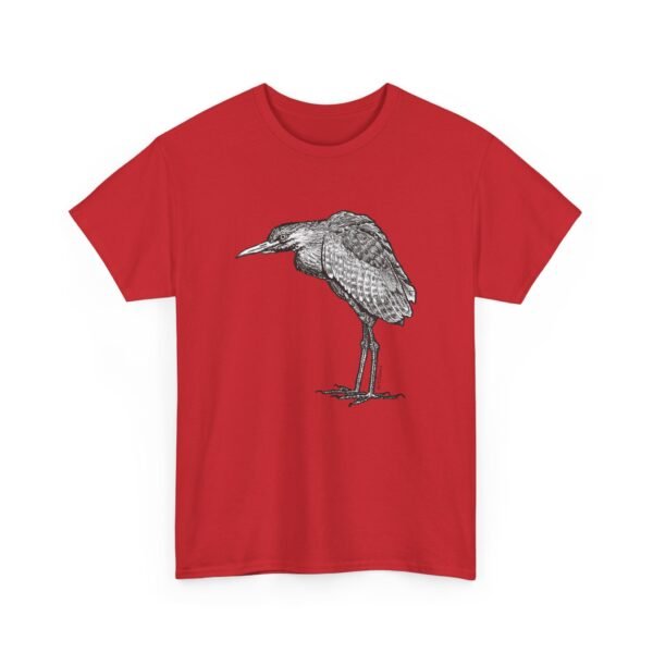 Nankeen Night Heron Adult Unisex Cotton TShirt - Image 30