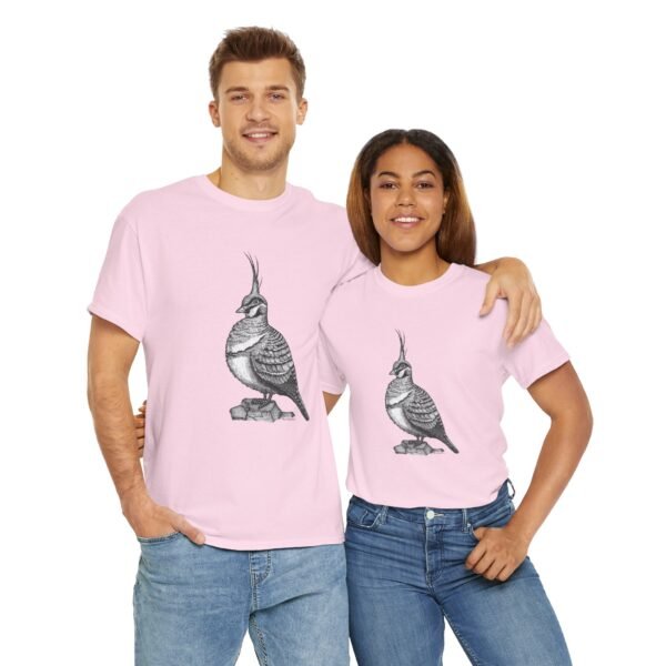 Spinifex Pigeon Adult Unisex Cotton T-Shirt - Image 19