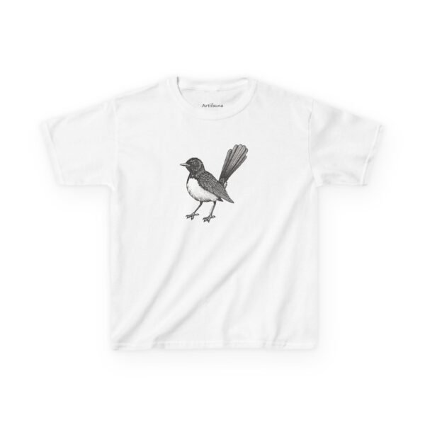 Willie Wagtail Kids Unisex Cotton T-Shirt - Image 3