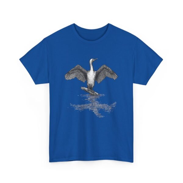 Cormorant Adult Unisex Cotton T-Shirt - Image 2