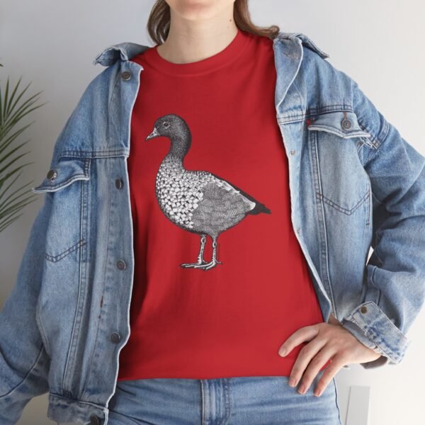 Australian Wood Duck Adult Unisex Cotton T-Shirt - Image 9