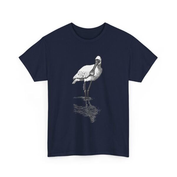 Royal Spoonbill Adult Unisex Cotton T-Shirt - Image 35