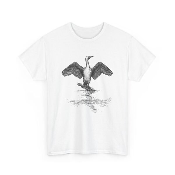 Cormorant Adult Unisex Cotton T-Shirt - Image 11