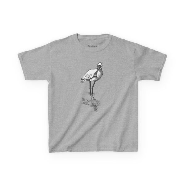 Royal Spoonbill Kids Unisex Cotton T-Shirt