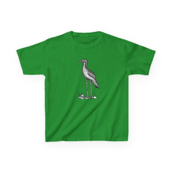 Bush Stone-Curlew Kids Unisex Cotton T-Shirt - Image 9