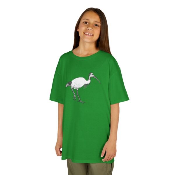Ibis (Bin Chicken) Kids Unisex Cotton T-Shirt - Image 3