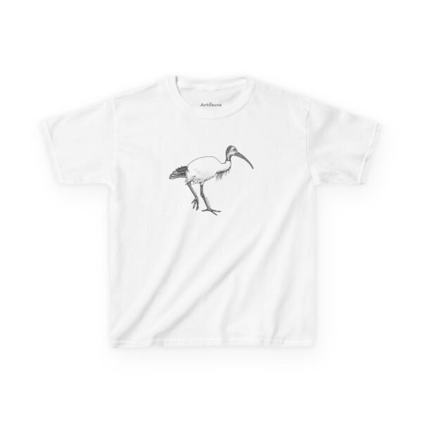 Ibis (Bin Chicken) Kids Unisex Cotton T-Shirt - Image 7