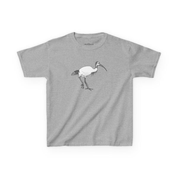 Ibis (Bin Chicken) Kids Unisex Cotton T-Shirt - Image 9