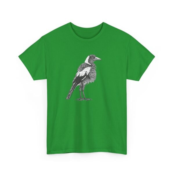 Australian Magpie Adult Unisex Cotton T-Shirt - Image 19