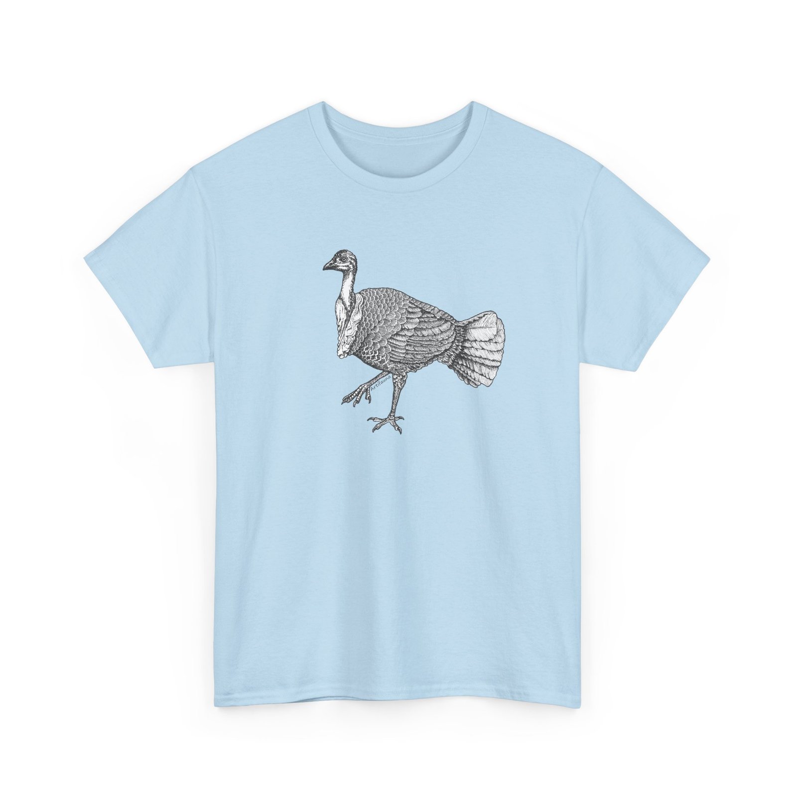 Australian Brush Turkey Adult Unisex Cotton TShirt - Image 23