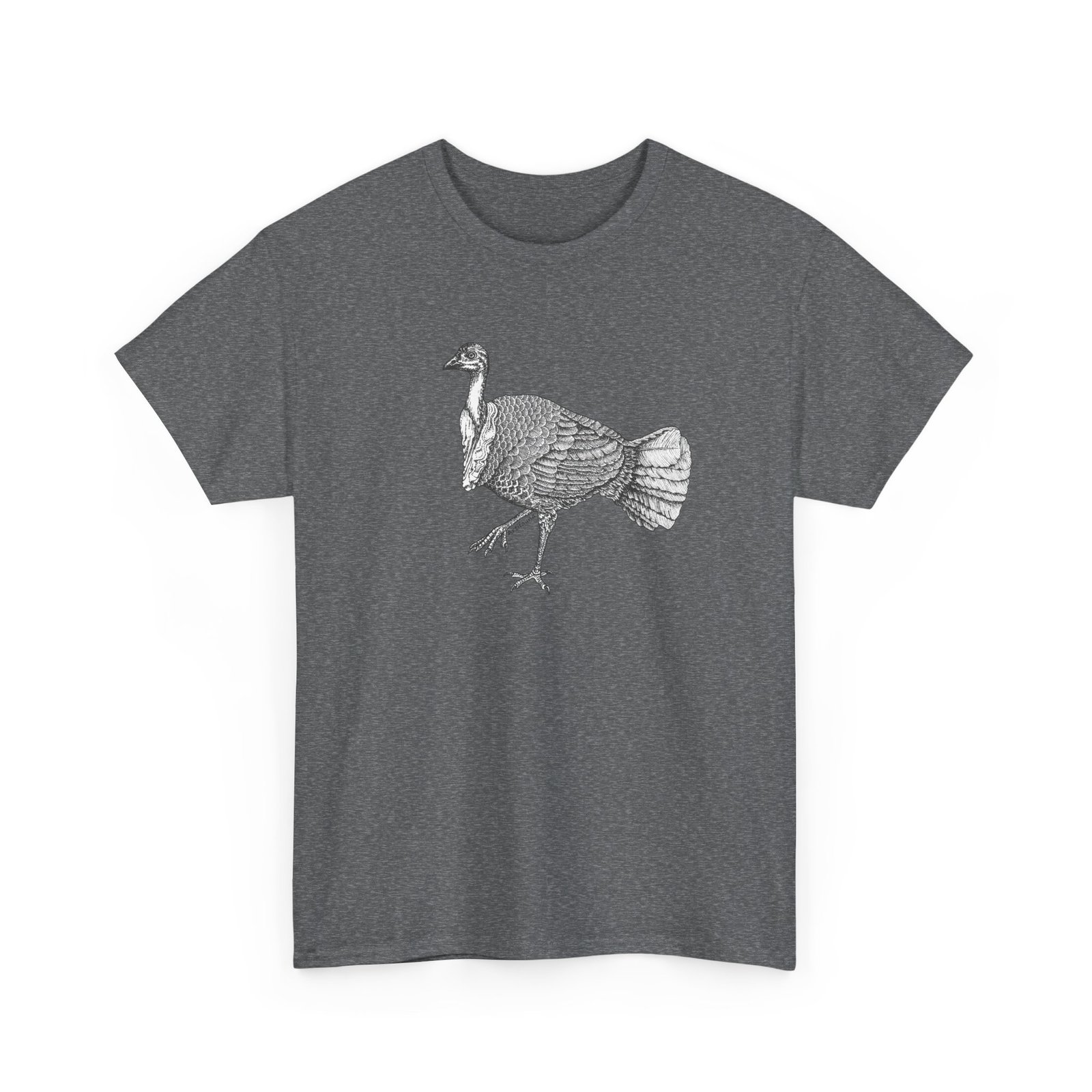 Australian Brush Turkey Adult Unisex Cotton TShirt - Image 27