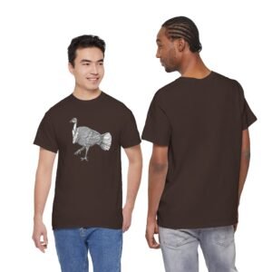 Australian Brush Turkey Adult Unisex Cotton TShirt