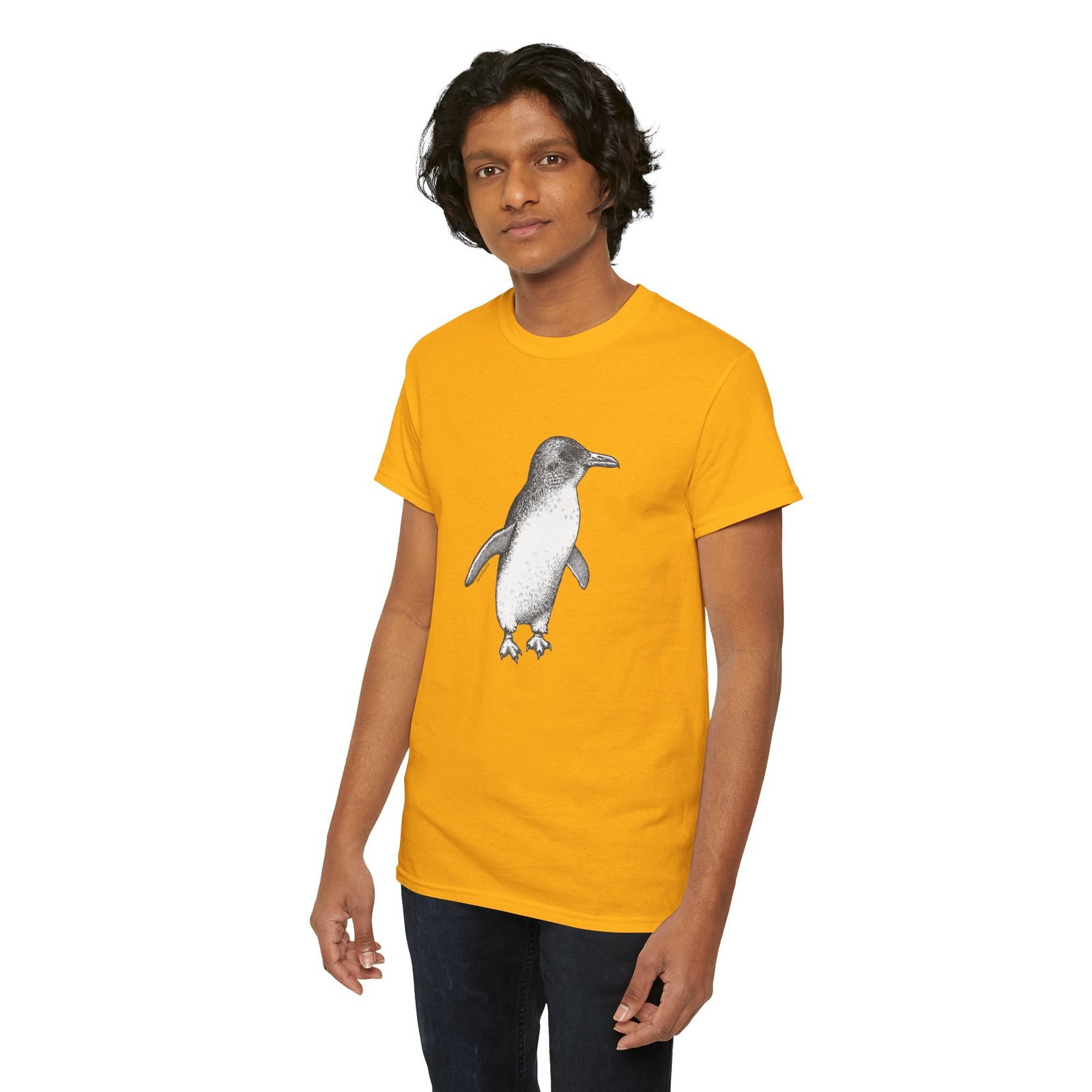 Little Fairy Penguin Adult Unisex Cotton T-Shirt - Image 24