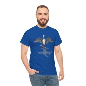 Cormorant Adult Unisex Cotton T-Shirt