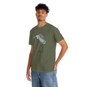 Nankeen Night Heron Adult Unisex Cotton TShirt